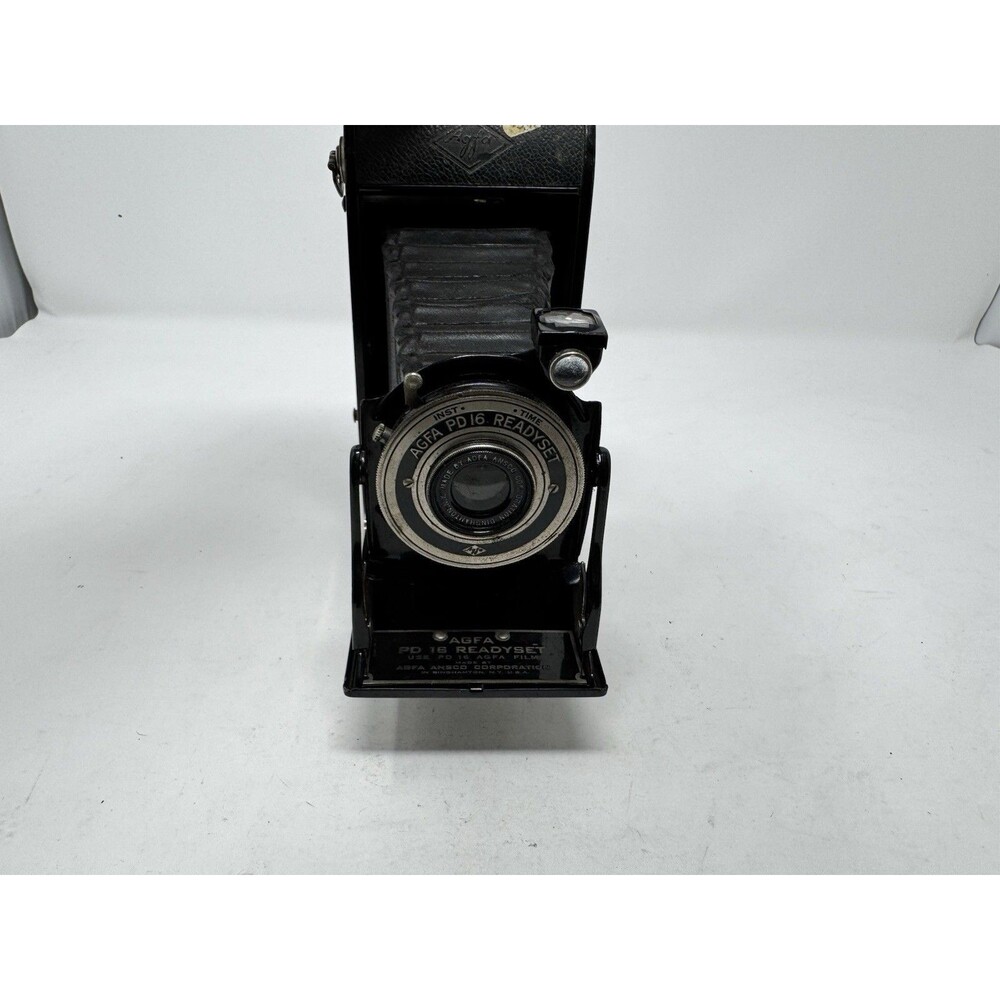 VINTAGE LATE 1930s AGFA ANSCO PD 16 PLENAX CAMERA untested